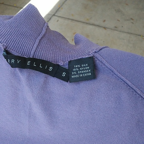 Perry Ellis Silk Shell & Sweater - Picture 3 of 4